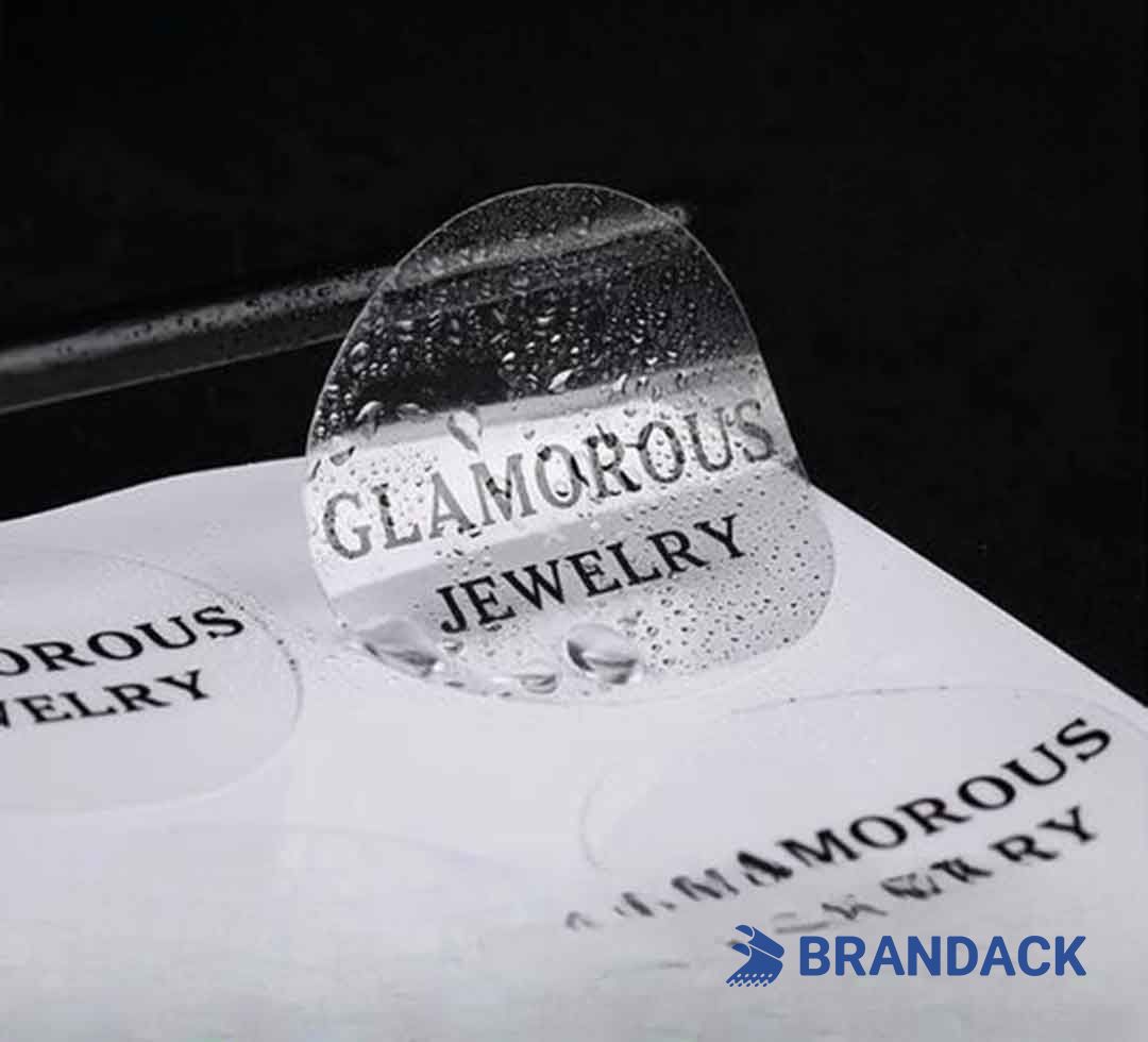 Personalized Clear Sticker Labels Custom with Creative Design Service