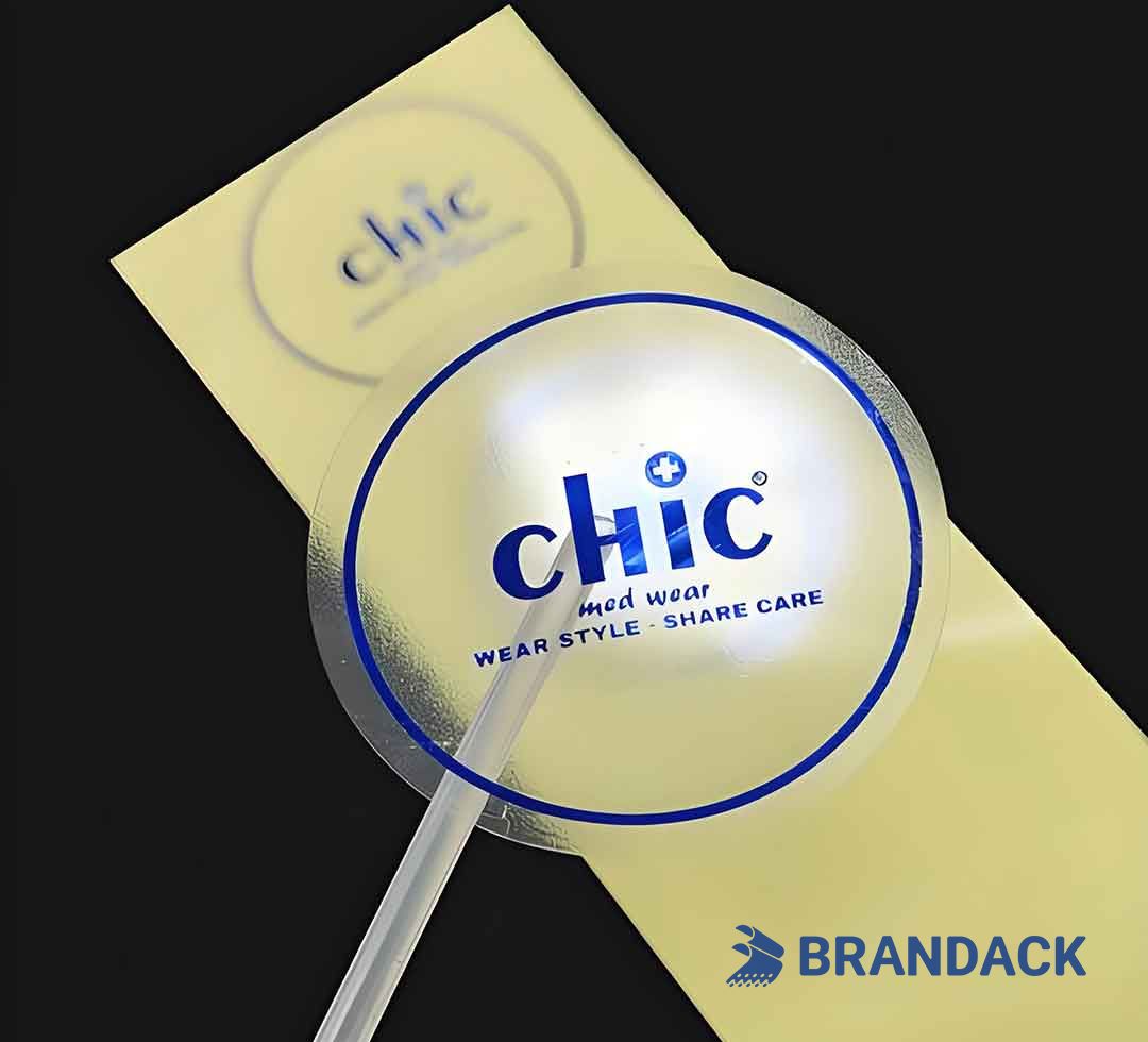Personalized Clear Sticker Labels Custom with Creative Design Service