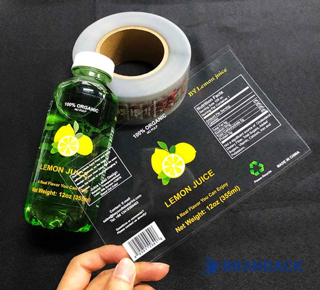 Personalized Clear Sticker Labels Custom with Creative Design Service