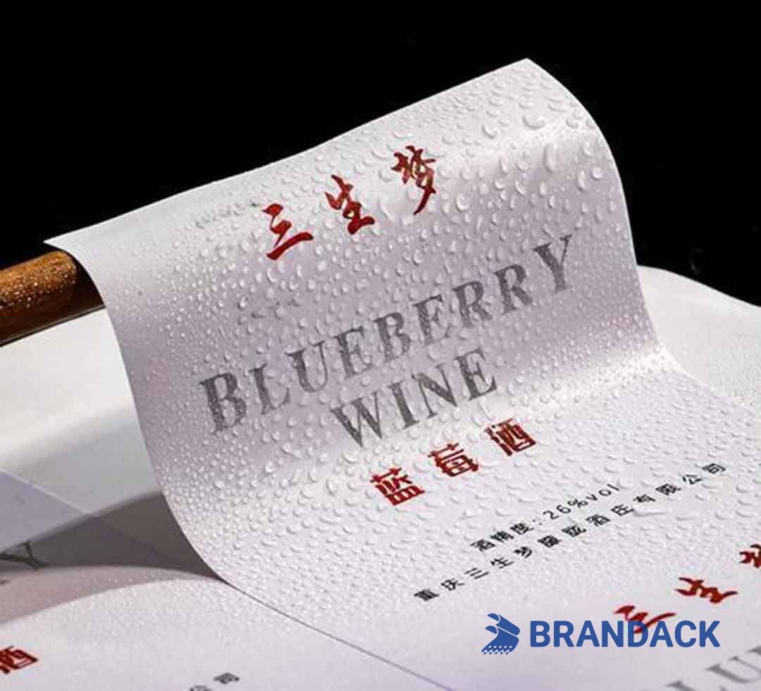 Custom Waterproof Sticky Labels | Water Resistant Clear Sticker Labels