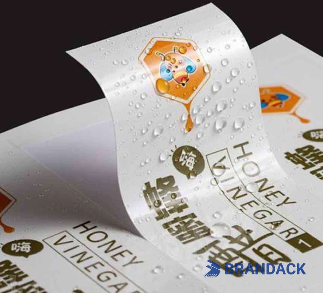 Custom Waterproof Sticky Labels | Water Resistant Clear Sticker Labels