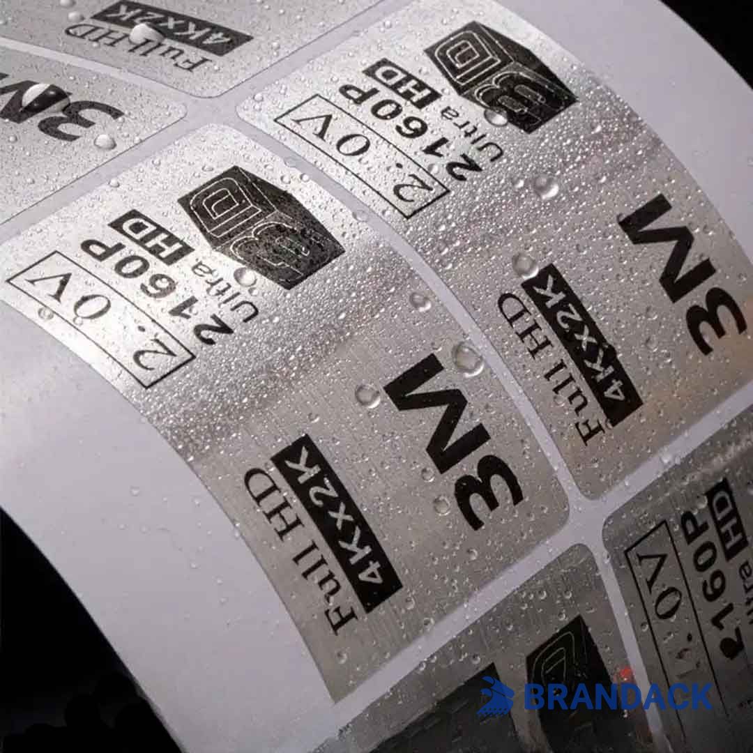 Custom Waterproof Sticky Labels | Water Resistant Clear Sticker Labels