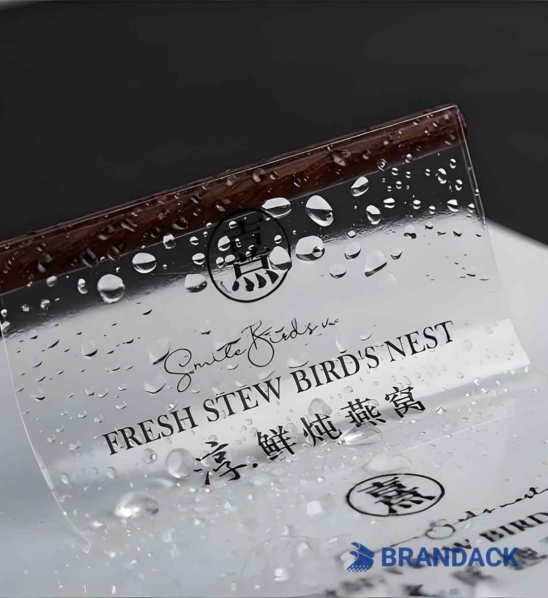 Custom Waterproof Sticky Labels | Water Resistant Clear Sticker Labels