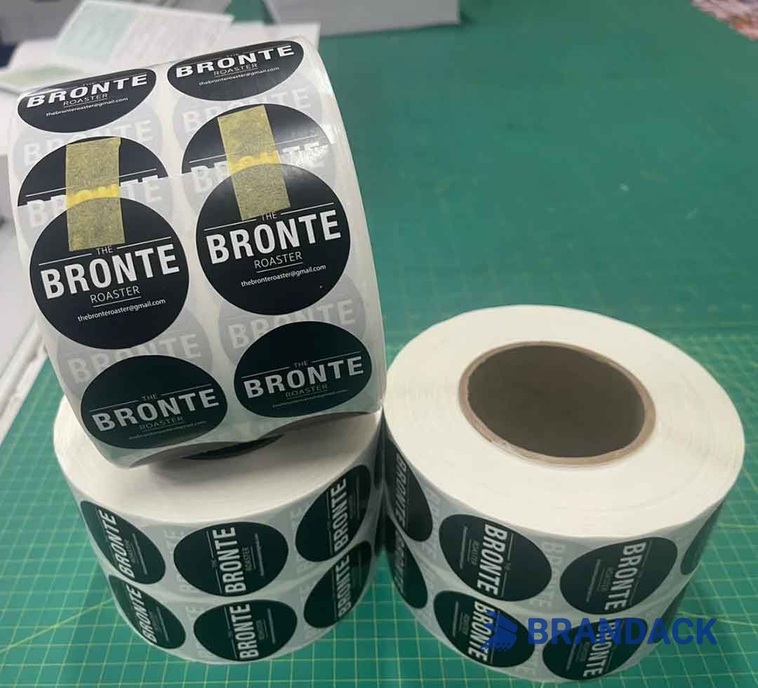 Custom Strong Personalized Round Adhesive Stickers Printing Manufacturer