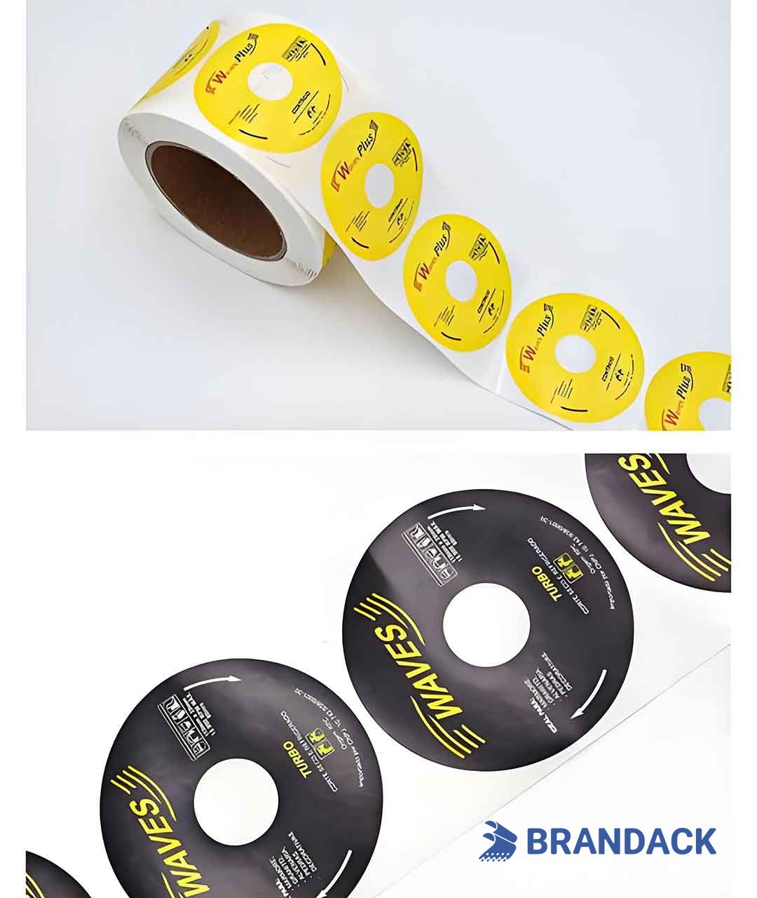 Custom Strong Personalized Round Adhesive Stickers Printing Manufacturer