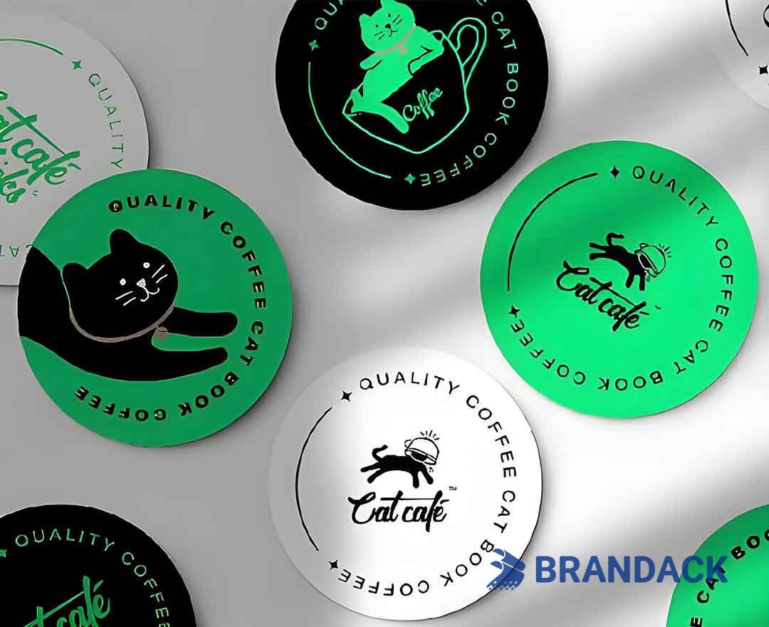 Custom Strong Personalized Round Adhesive Stickers Printing Manufacturer