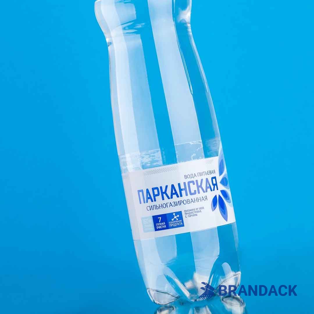 Custom Self Adhesive Water Bottle Sticker Labels to Stand Out on Shelf