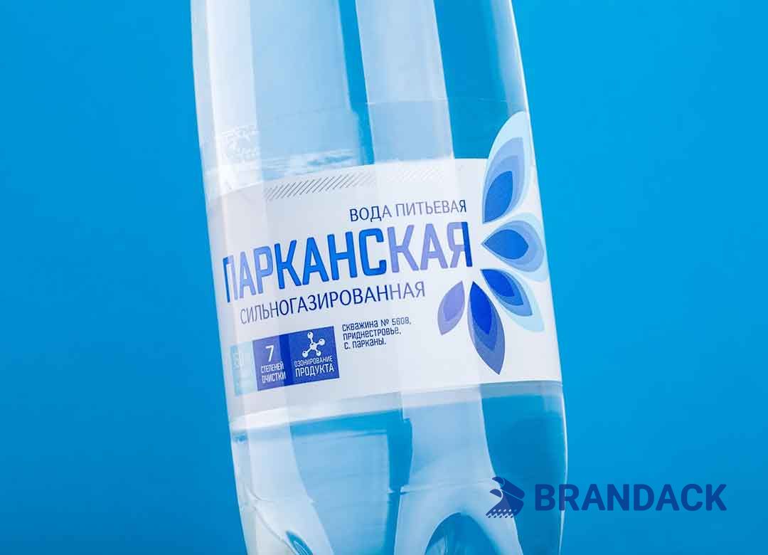 Custom Self Adhesive Water Bottle Sticker Labels to Stand Out on Shelf