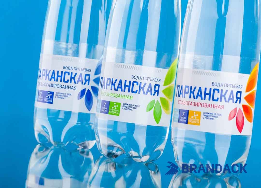 Custom Self Adhesive Water Bottle Sticker Labels to Stand Out on Shelf