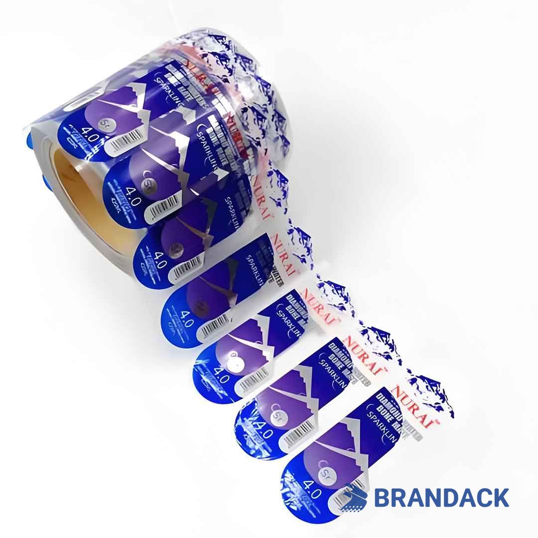 Custom Self Adhesive Water Bottle Sticker Labels to Stand Out on Shelf