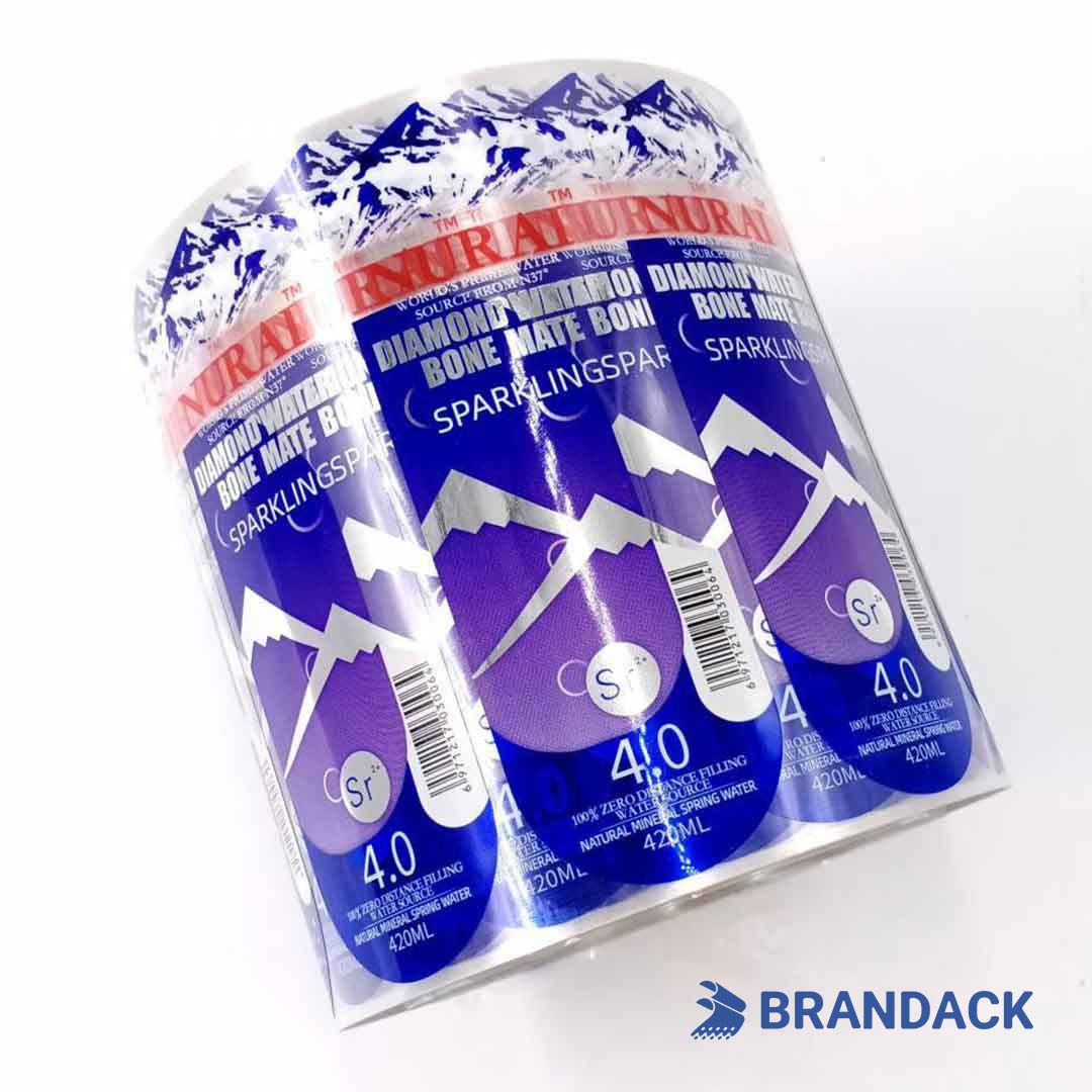 Custom Self Adhesive Water Bottle Sticker Labels to Stand Out on Shelf