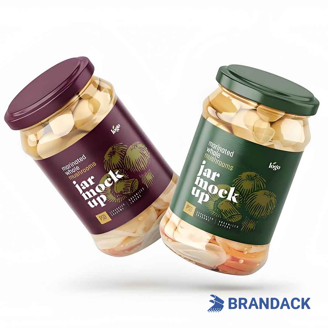 Custom Adhesive Product Sticker Labels with Packaging Design Service