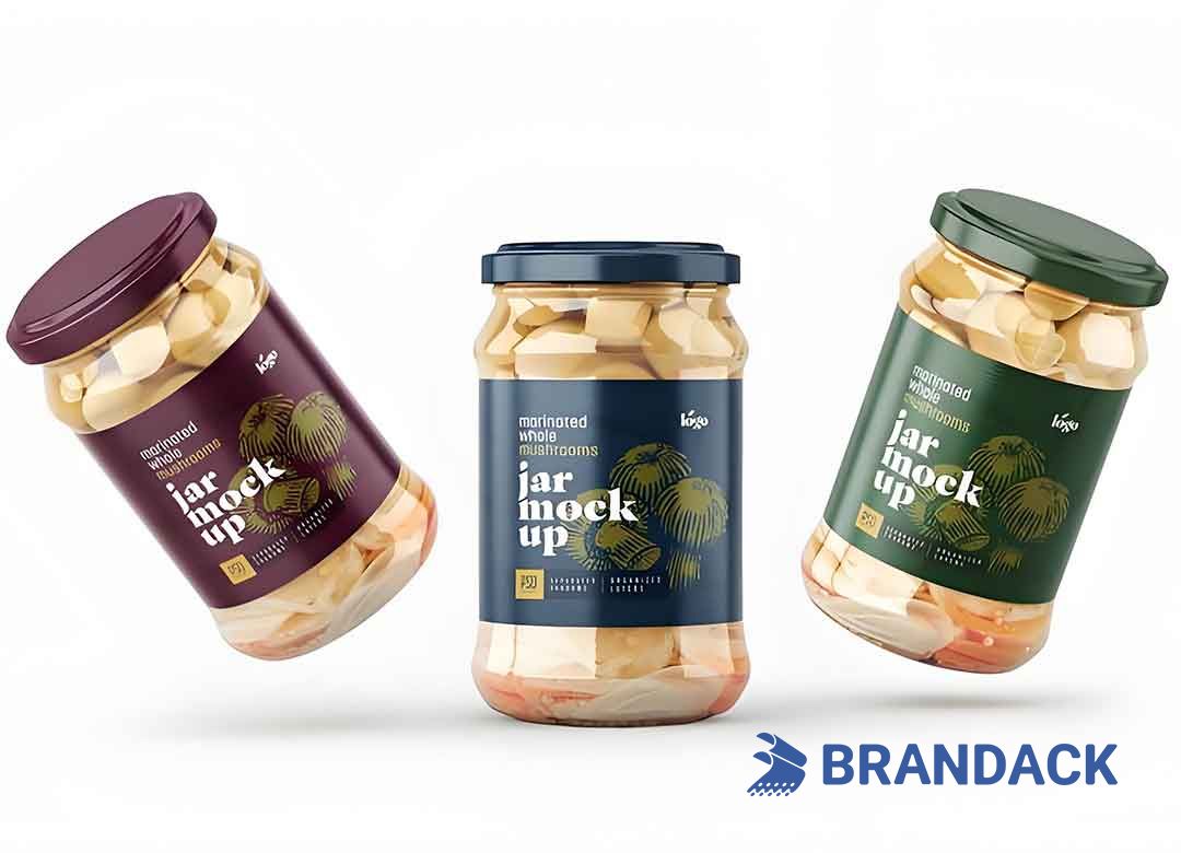 Custom Adhesive Product Sticker Labels with Packaging Design Service