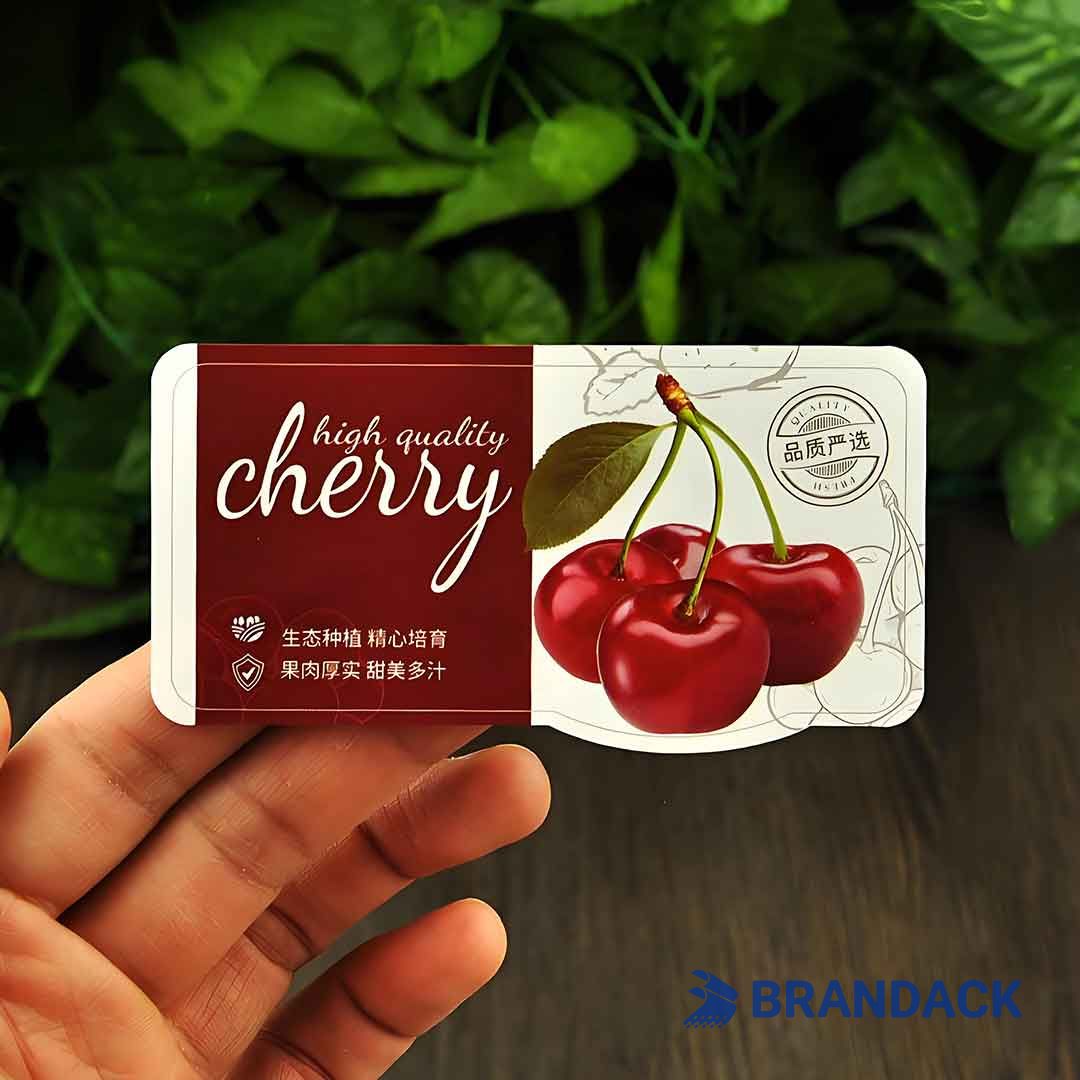 Custom Adhesive Product Sticker Labels with Packaging Design Service