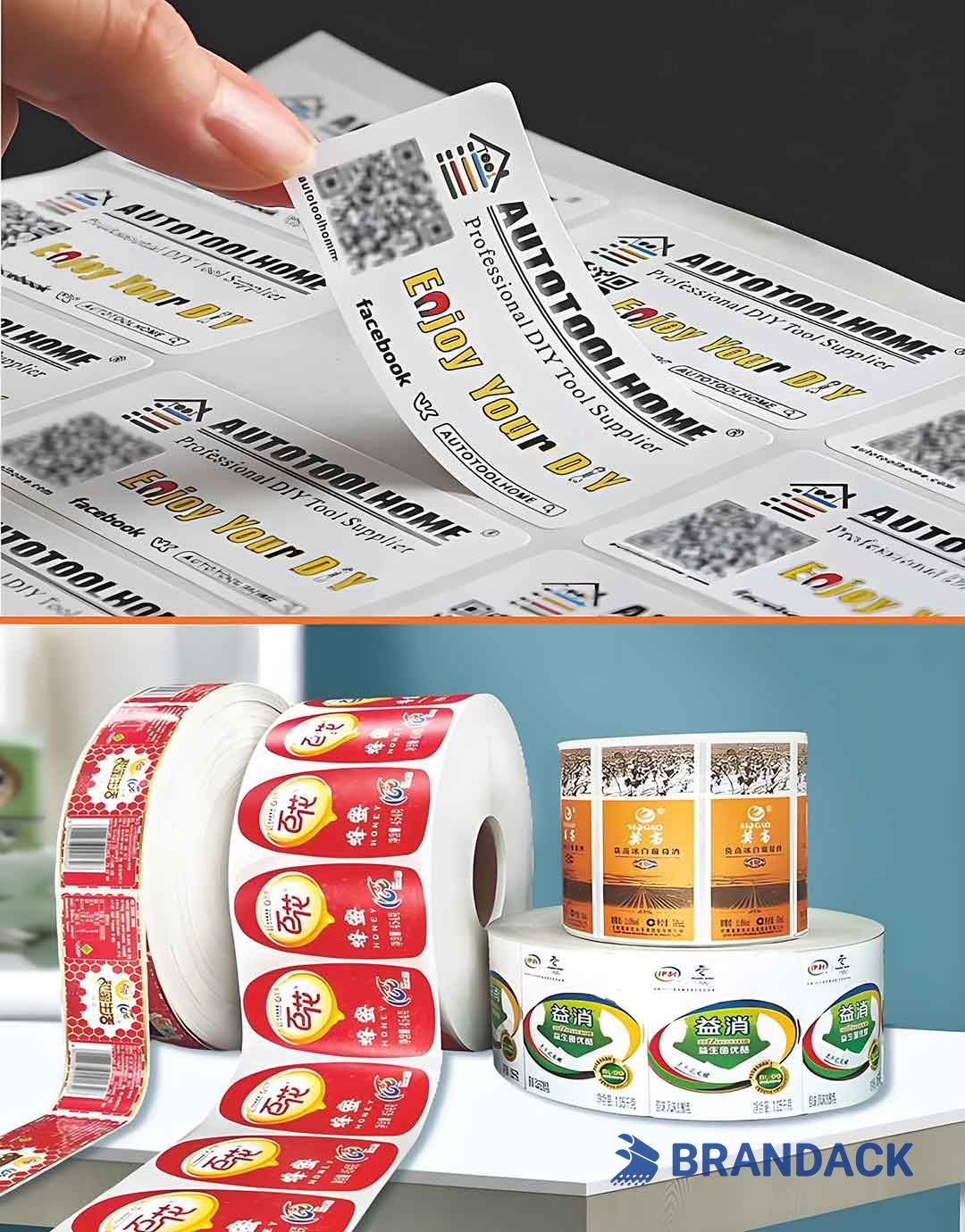 Custom Peel and Stick Labels | Peelable Stickers and Labels Printing