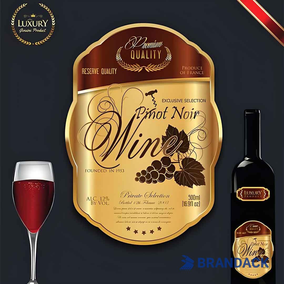 Design Your Own Sticker Label | Create Self Adhesive Custom Wine Labels