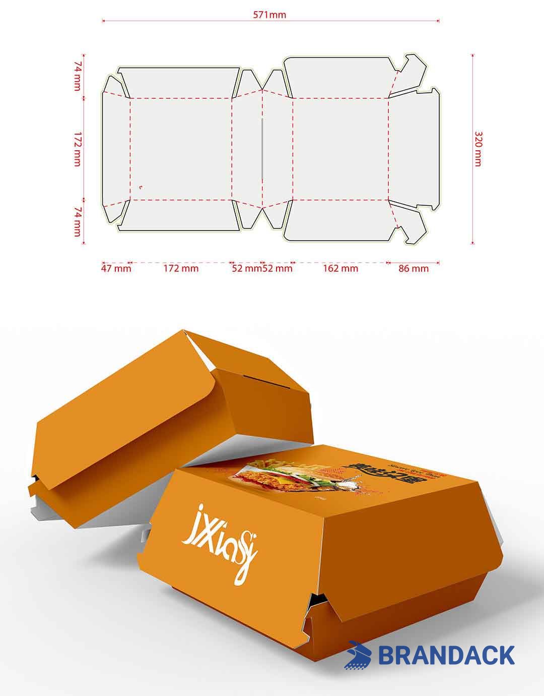 Custom Burger Boxes Packaging Supplier