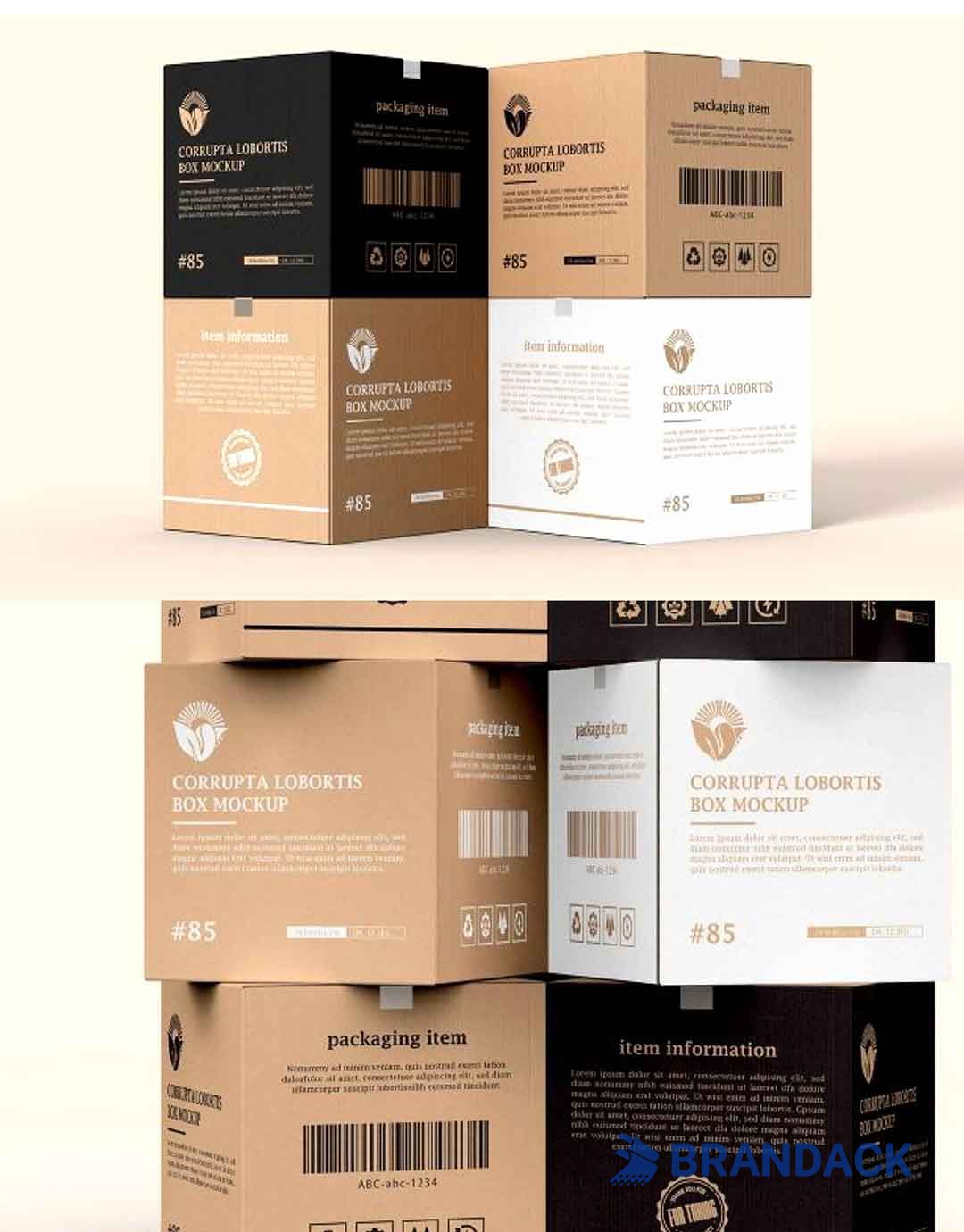 Custom Double Wall Cardboard Corrugated Packing Boxes Custom Double Wall Cardboard Corrugated Packing Boxes