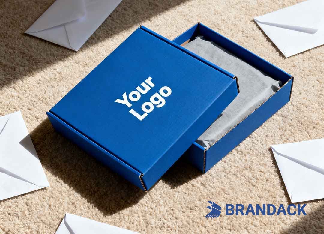 Custom Personalized Blue Mailer Boxes, Customizable Mailing Supplies Custom Personalized Blue Mailer Boxes, Customizable Mailing Supplies