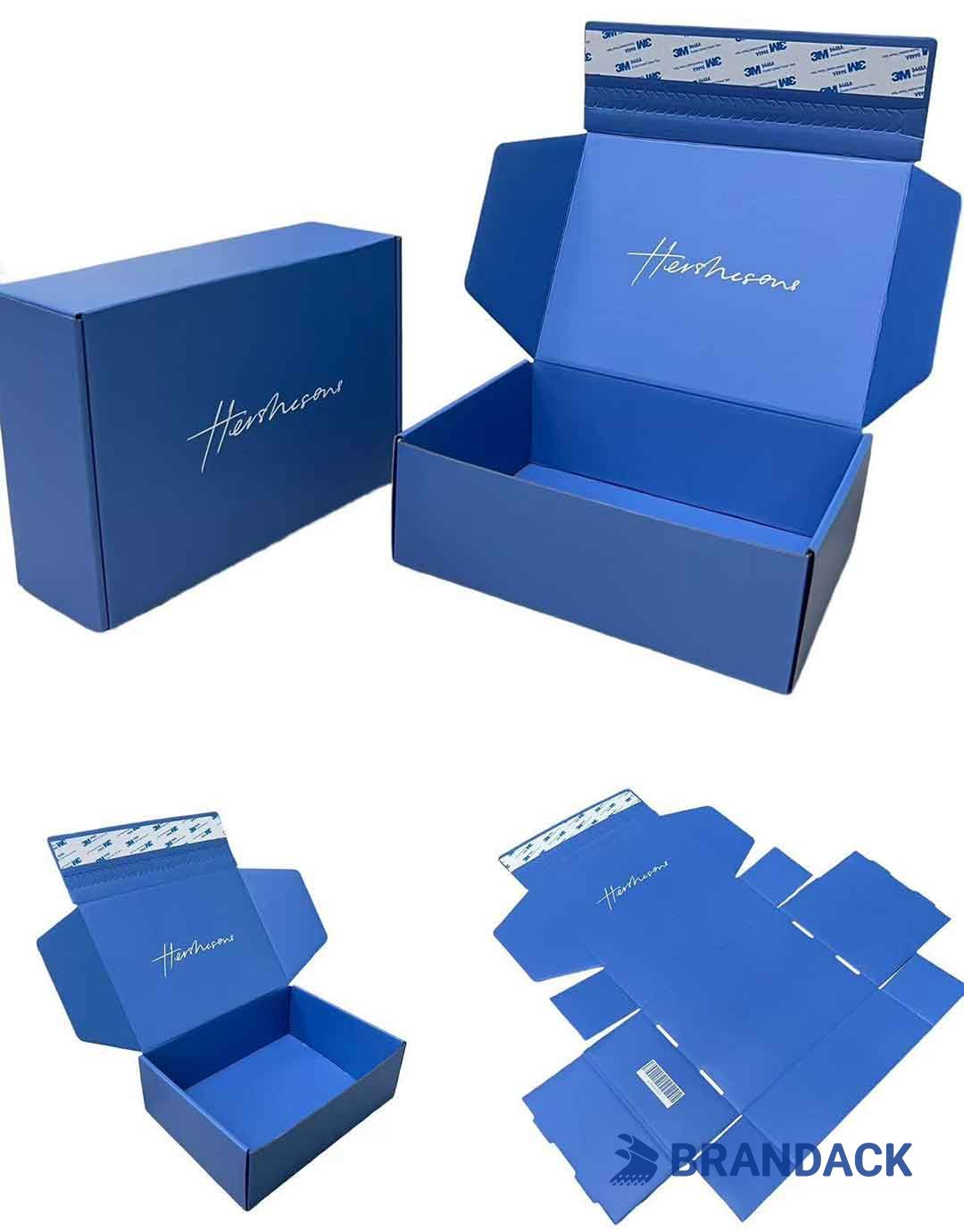 Custom Personalized Blue Mailer Boxes, Customizable Mailing Supplies Custom Personalized Blue Mailer Boxes, Customizable Mailing Supplies