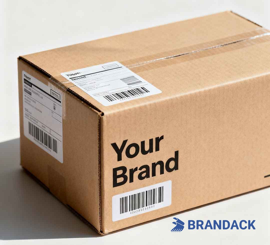 Custom Printed Shipping Delivery Boxes with Design Service