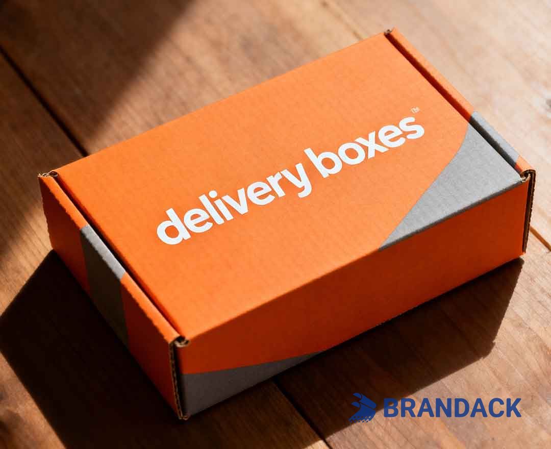 Custom Printed Shipping Delivery Boxes with Design Service