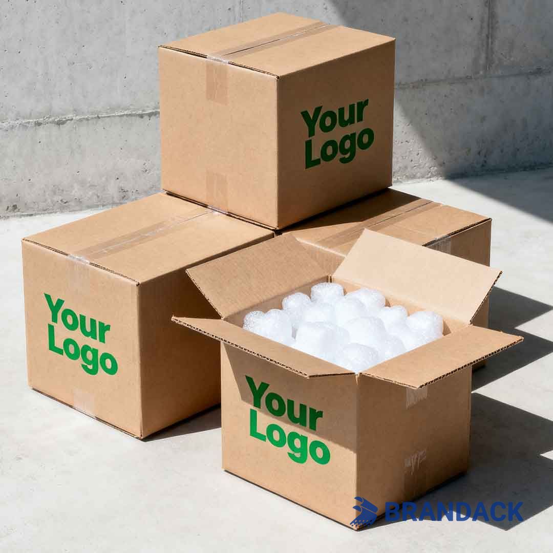 Custom Printed Shipping Delivery Boxes with Design Service