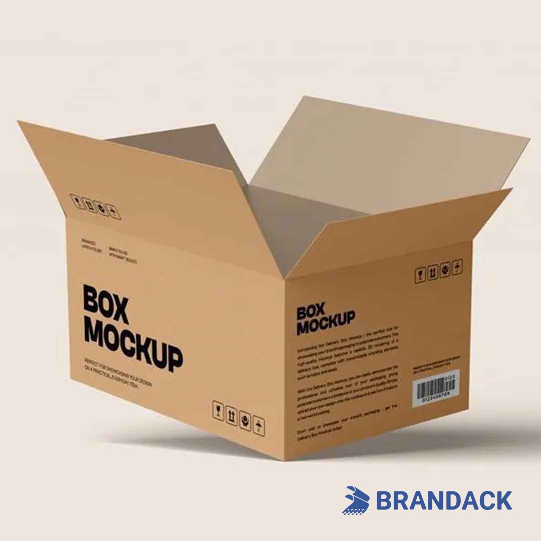 Custom Printed Shipping Delivery Boxes with Design Service