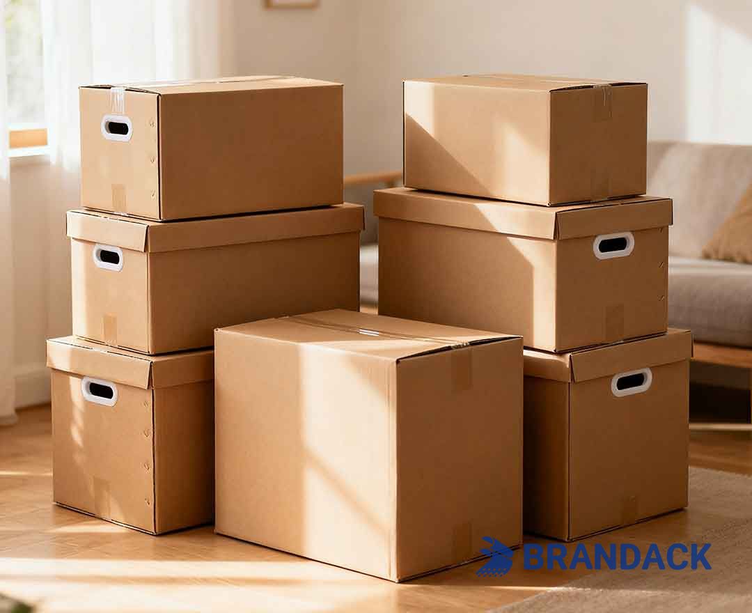 Custom Bulk Heavy Duty Moving and Shipping Package Boxes