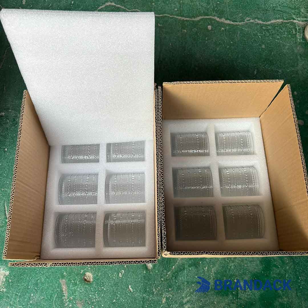 Custom Glassware Packing and Moving Boxes for Shipping Delivery