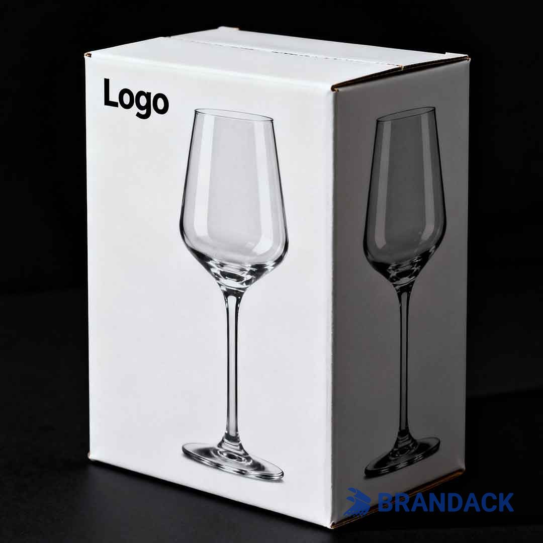 Custom Glassware Packing and Moving Boxes for Shipping Delivery