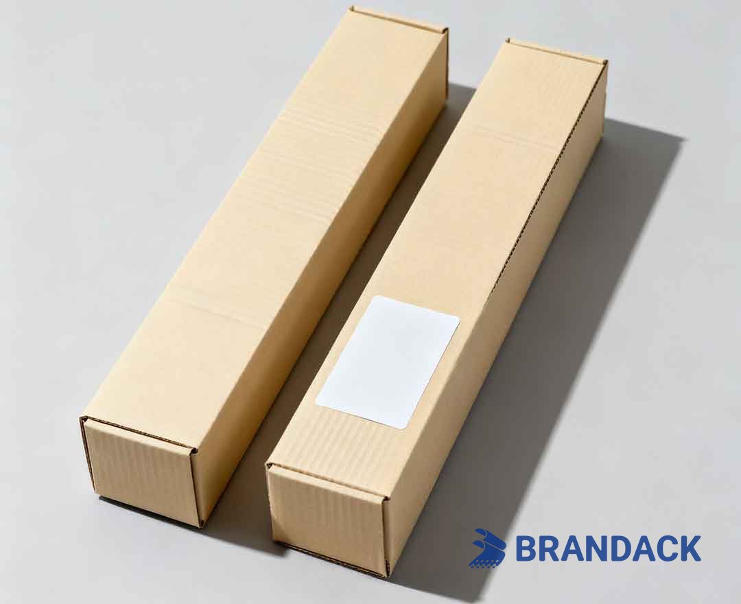 Custom Long Flat Medium International Shipping Boxes