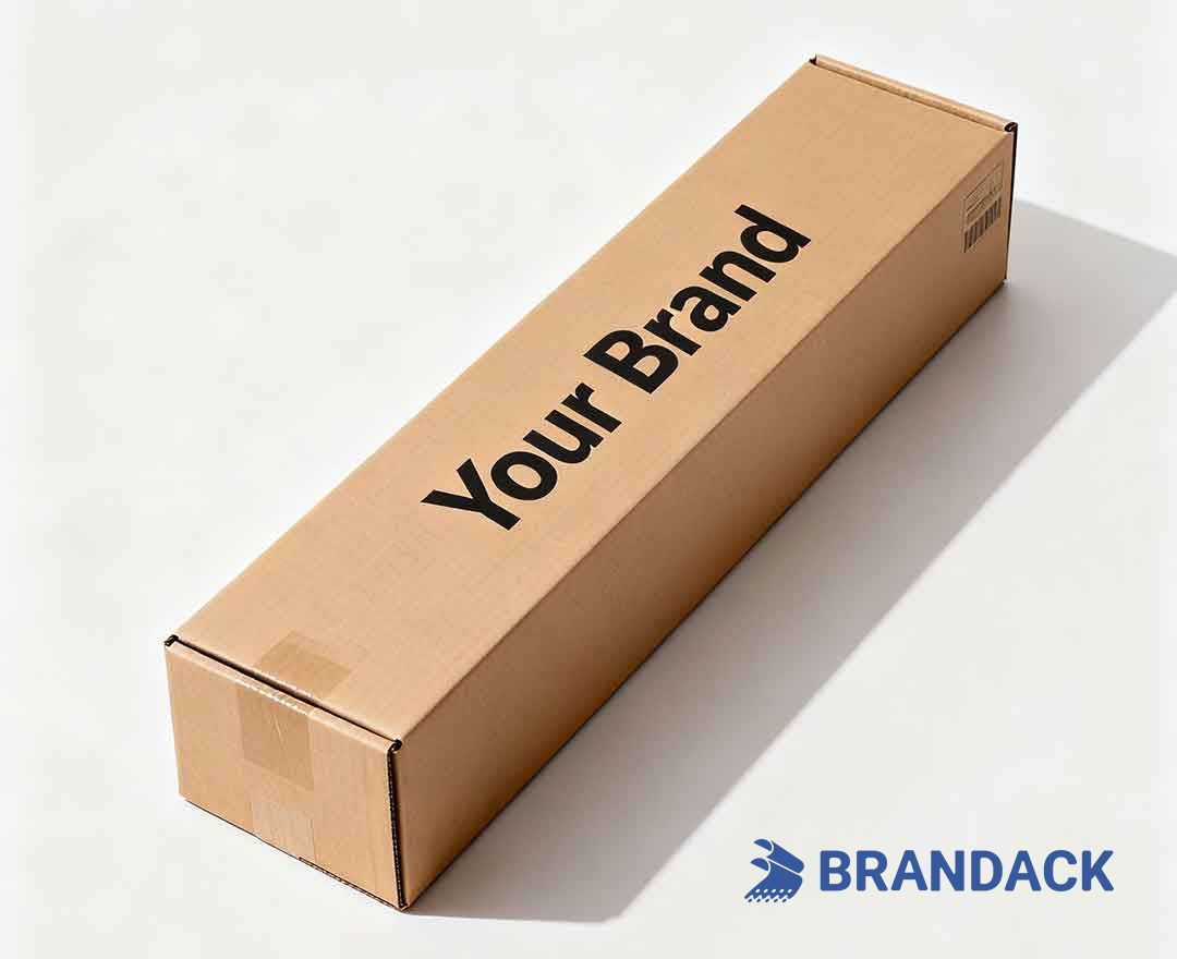 Custom Long Flat Medium International Shipping Boxes