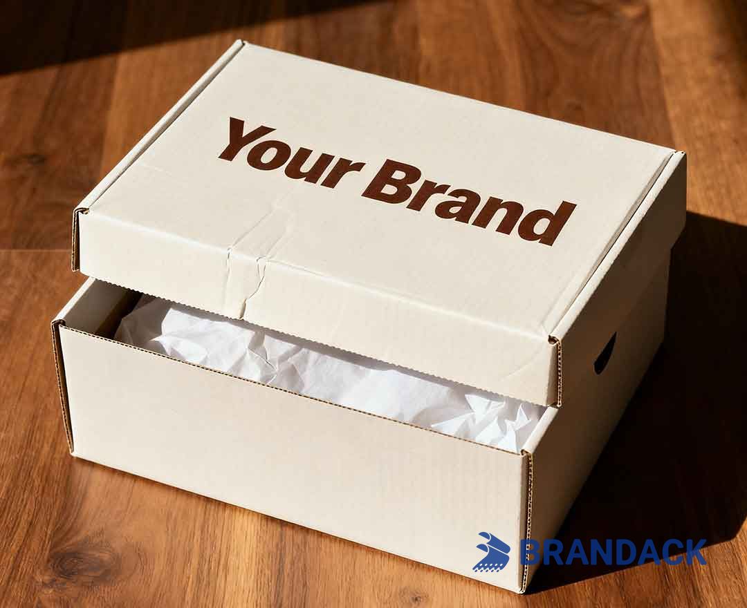 Custom Cardboard Shoe Shipping Boxes Tailored to Brand