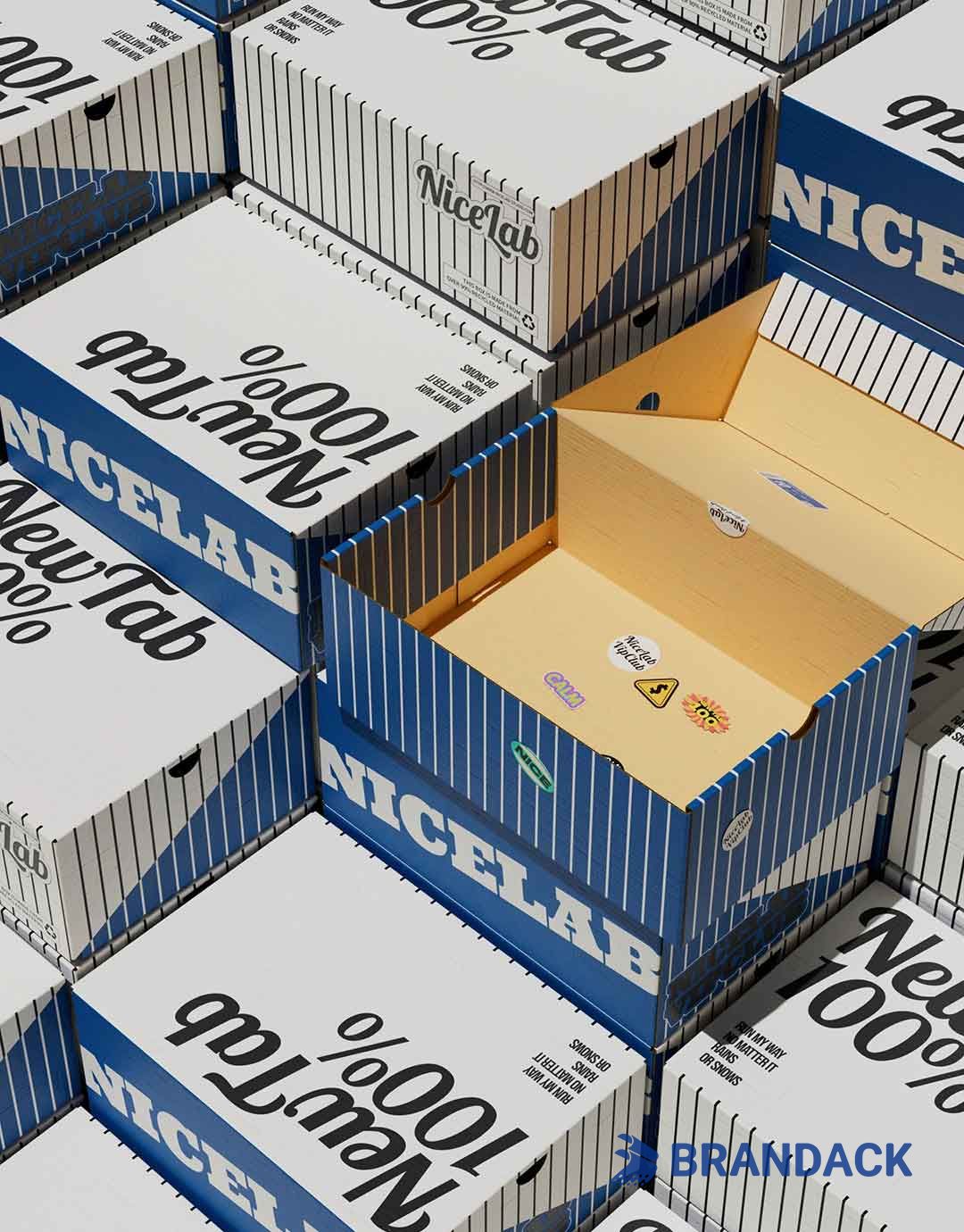 Custom Cardboard Shoe Shipping Boxes Tailored to Brand