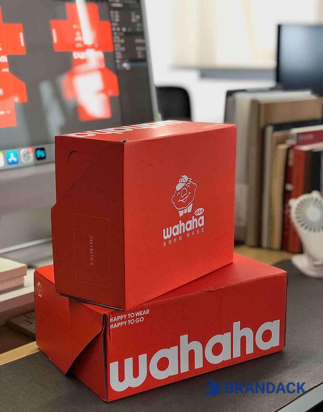 Custom Cardboard Shoe Shipping Boxes Tailored to Brand