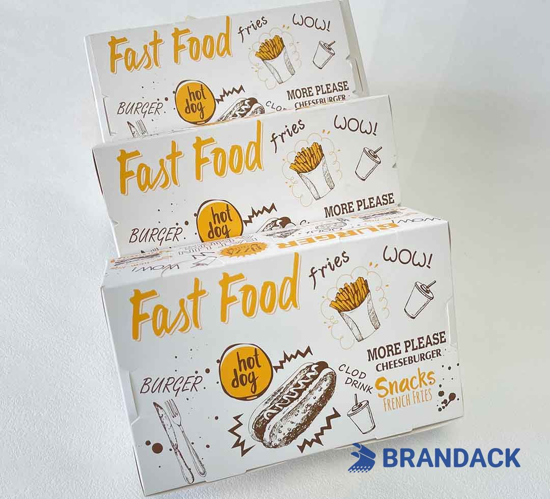 Personalized Chinese Take Out Boxes - Custom Fast Food Boxes