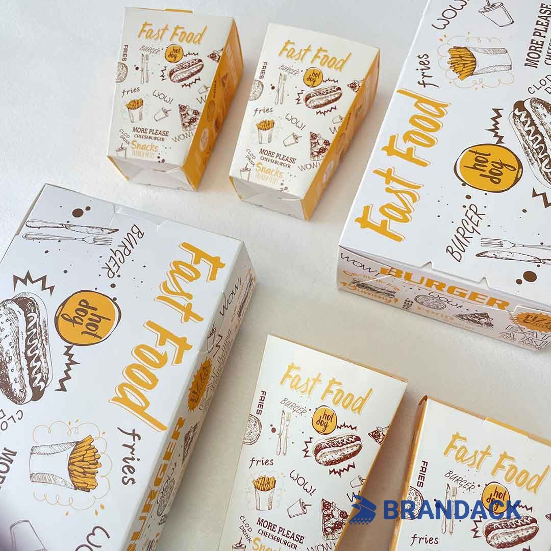 Personalized Chinese Take Out Boxes - Custom Fast Food Boxes