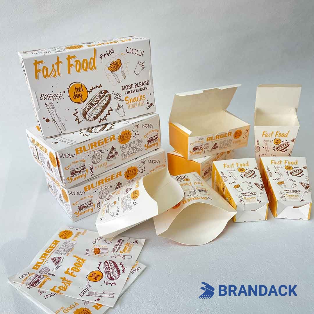 Personalized Chinese Take Out Boxes - Custom Fast Food Boxes