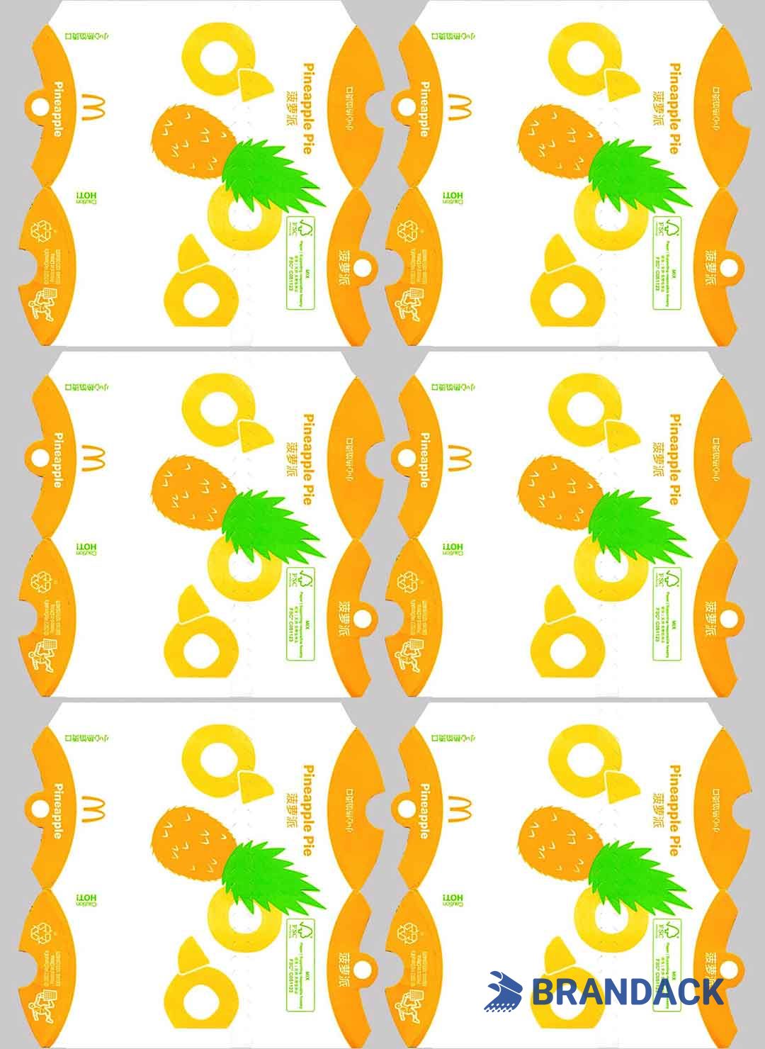 Custom Personalized Cardboard Pie Boxes - Bulk Packaging Box Supplies