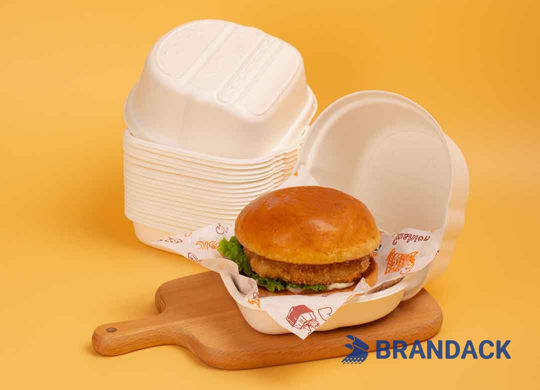 Custom Printed Burger Boxes - Hamburger Box Packaging Supplies