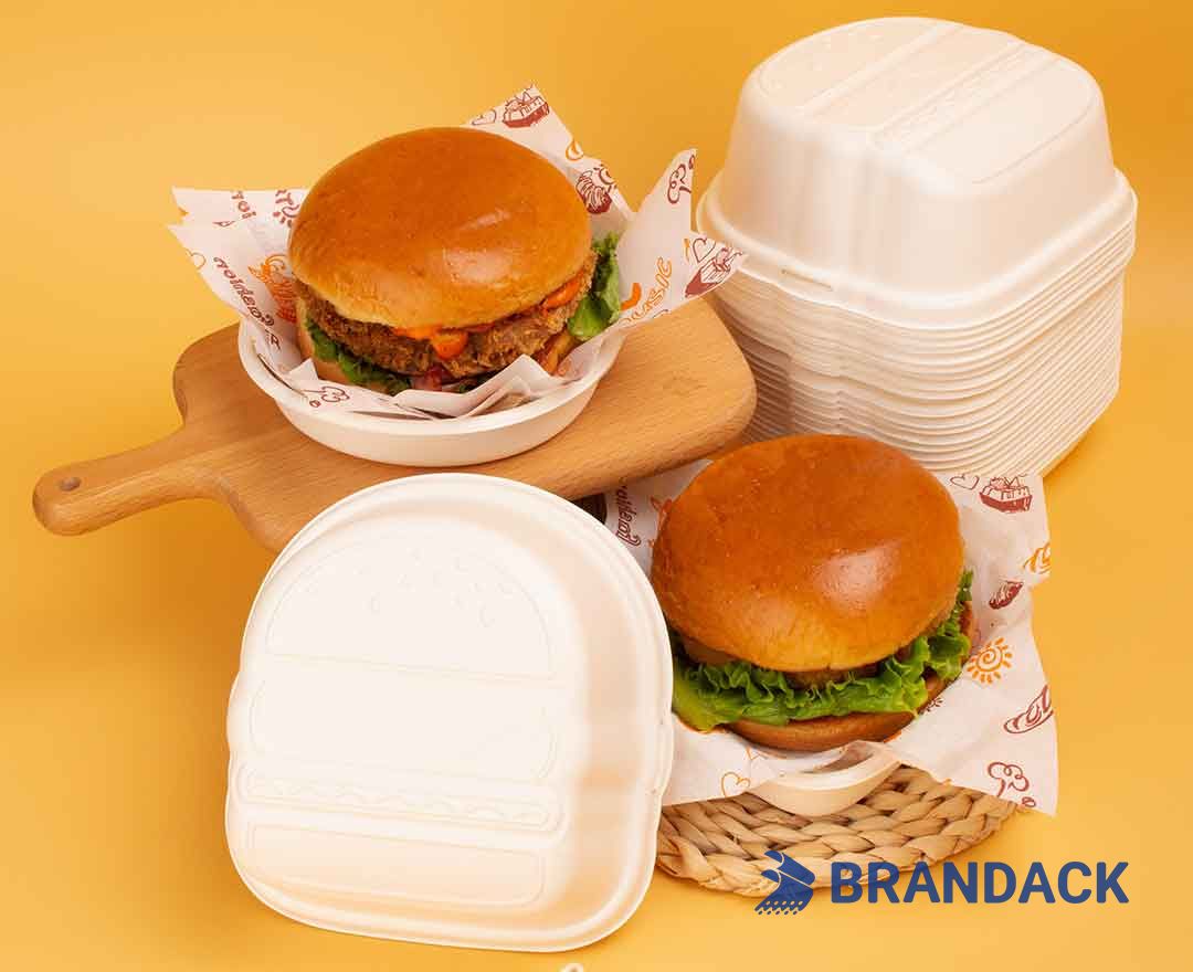 Custom Printed Burger Boxes - Hamburger Box Packaging Supplies