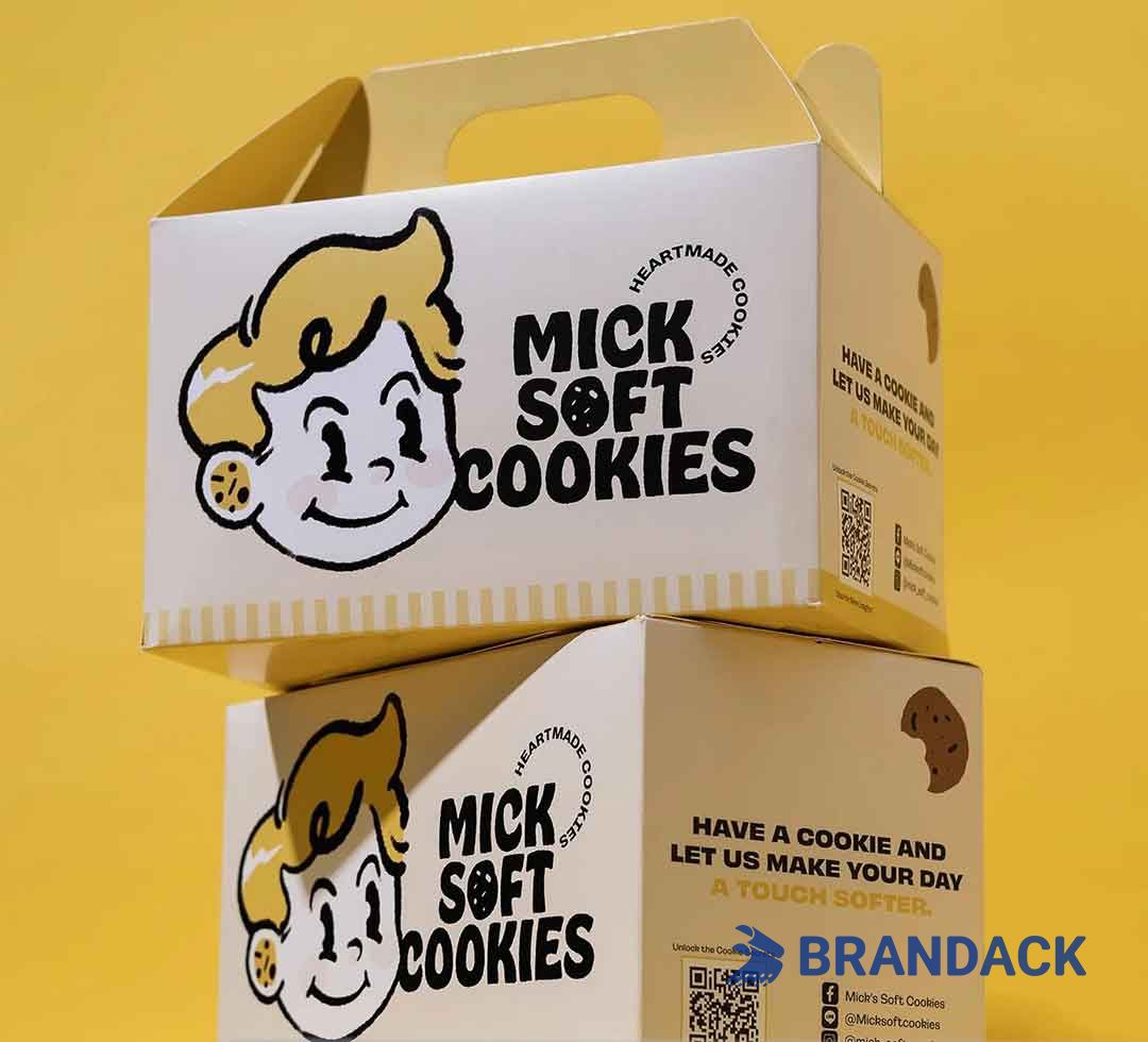 Custom Personalized Cookie Packaging Boxes with Logo