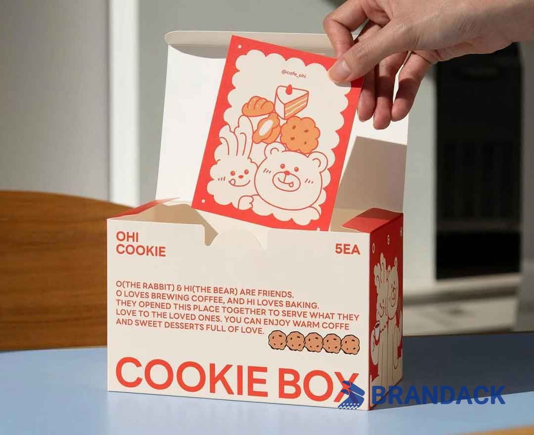 Custom Personalized Cookie Packaging Boxes with Logo