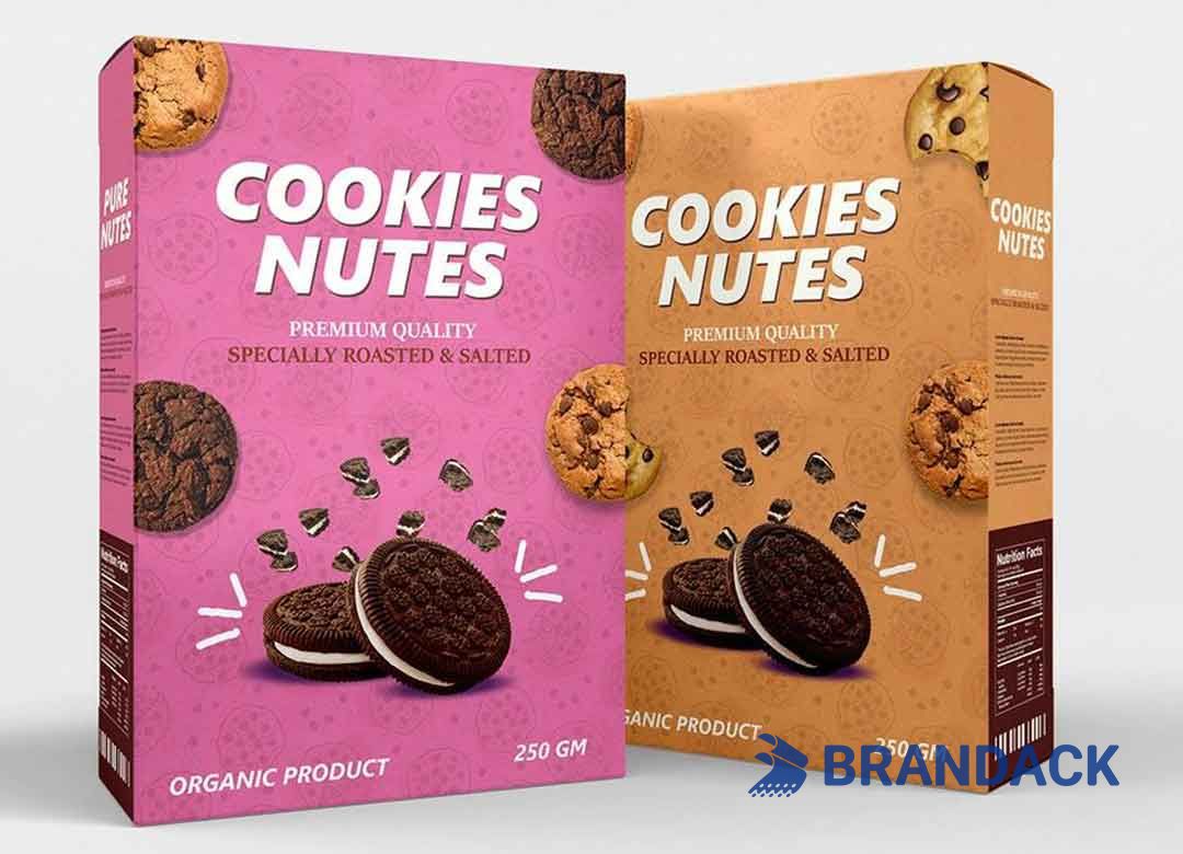 Custom Personalized Cookie Packaging Boxes with Logo