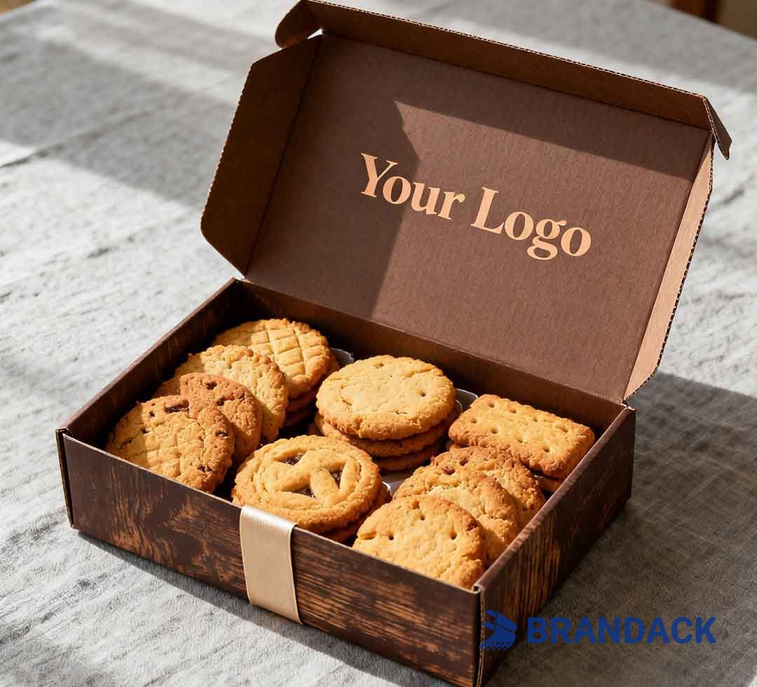 Custom Personalized Cookie Packaging Boxes with Logo