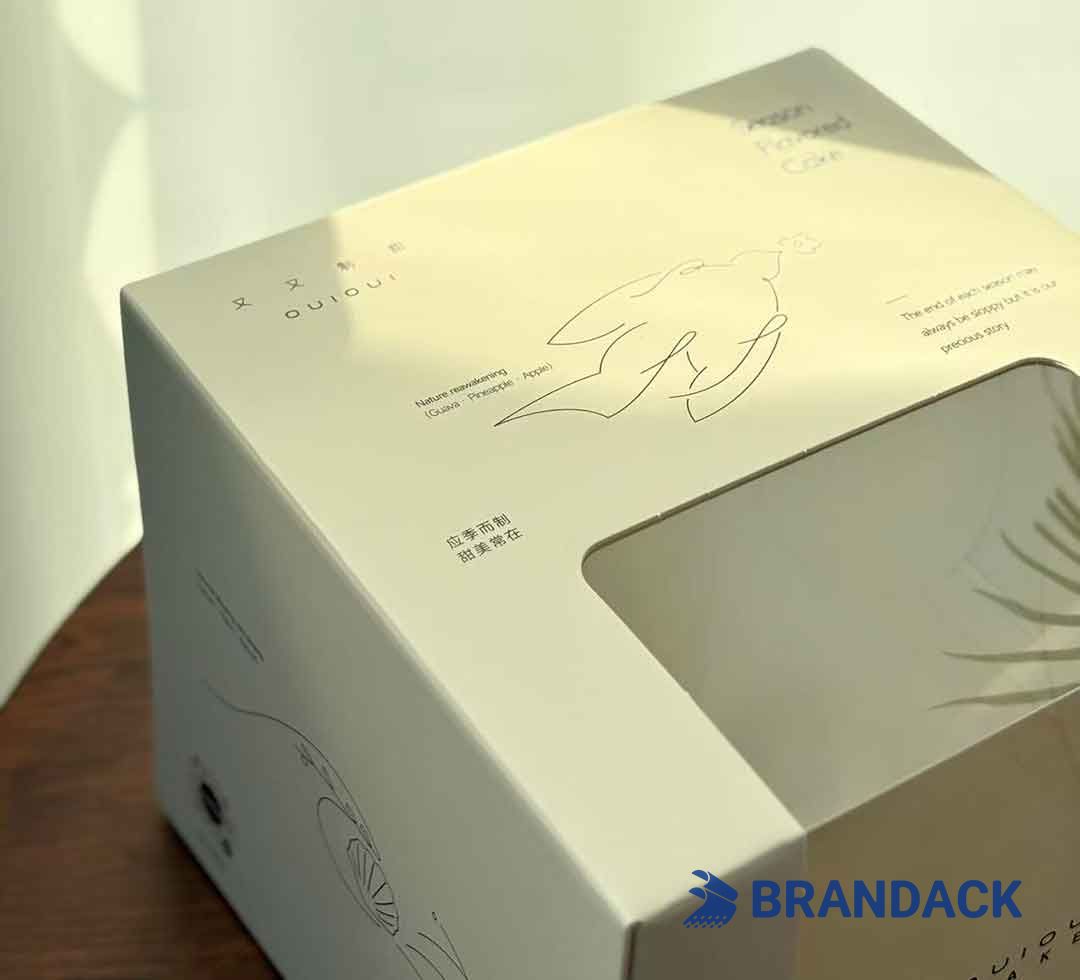 Custom Cake Boxes with Logo - Customised Cupcake Boxes Packaging