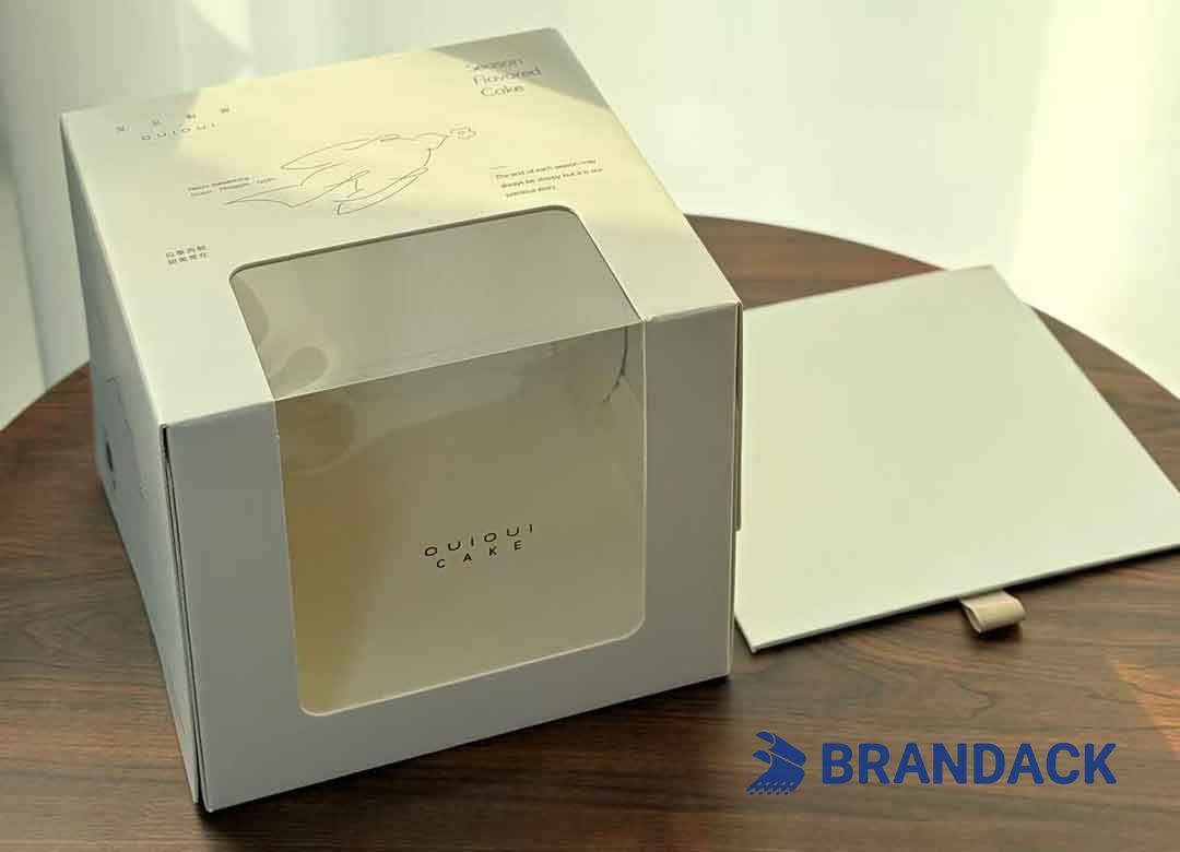 Custom Cake Boxes with Logo - Customised Cupcake Boxes Packaging