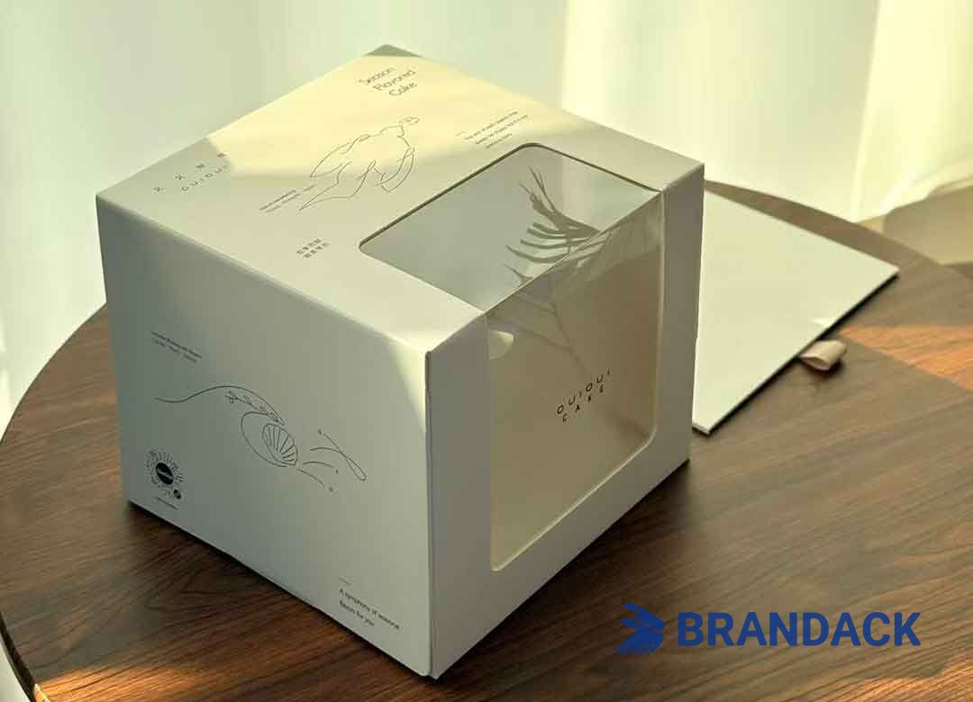 Custom Cake Boxes with Logo - Customised Cupcake Boxes Packaging