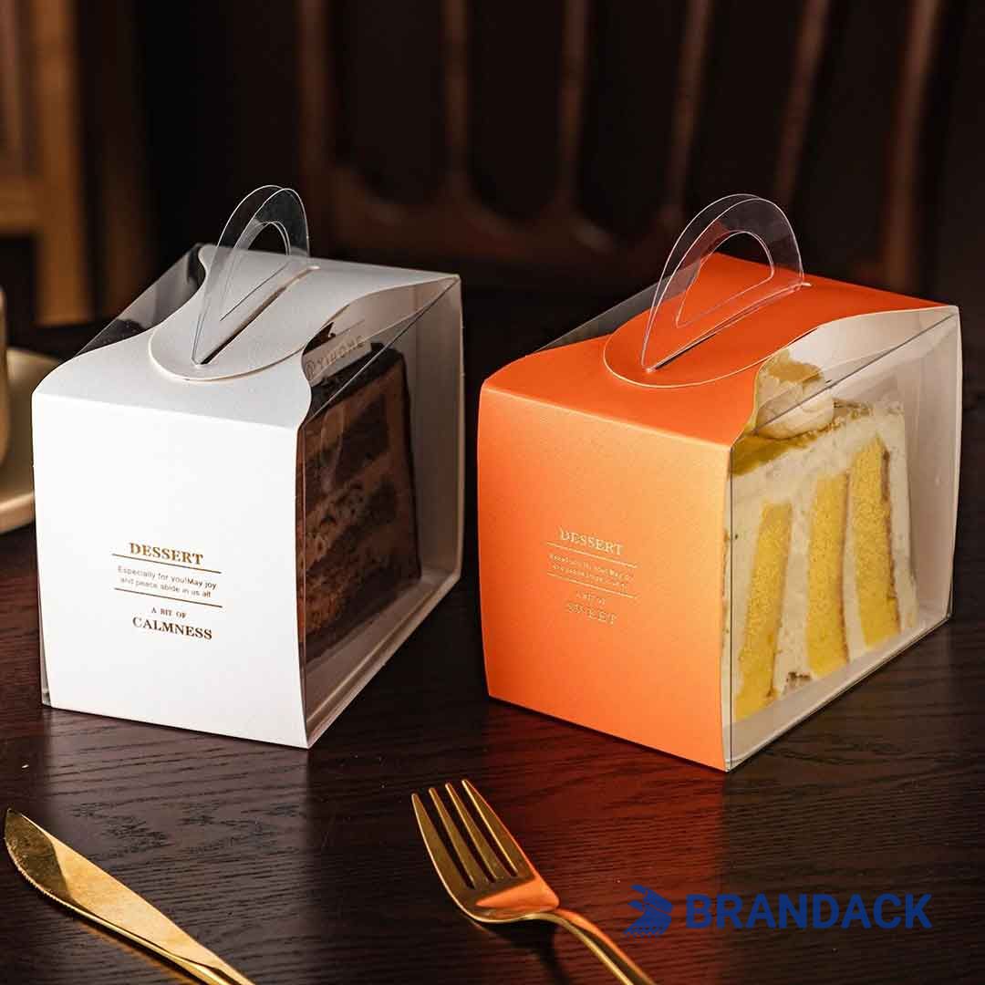Custom Cake Boxes with Logo - Customised Cupcake Boxes Packaging